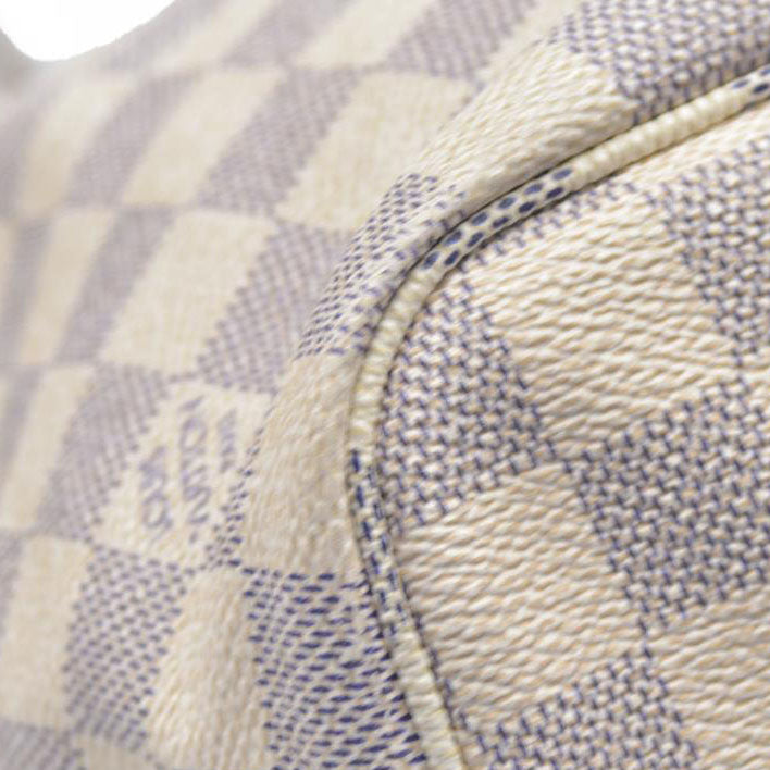 $2170 Louis Vuitton  Damier Azur Neverfull MM AR3164