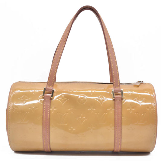 $1350 Louis Vuitton Vernis Bedford Papillon Bag Beige