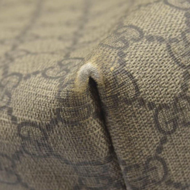 Gucci GG Plus Monogram Medium Signature Web Loop Tote Brown