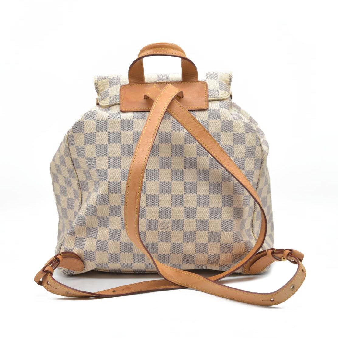 $2400 Louis Vuitton  Damier Azur Sperone Backpack 2016