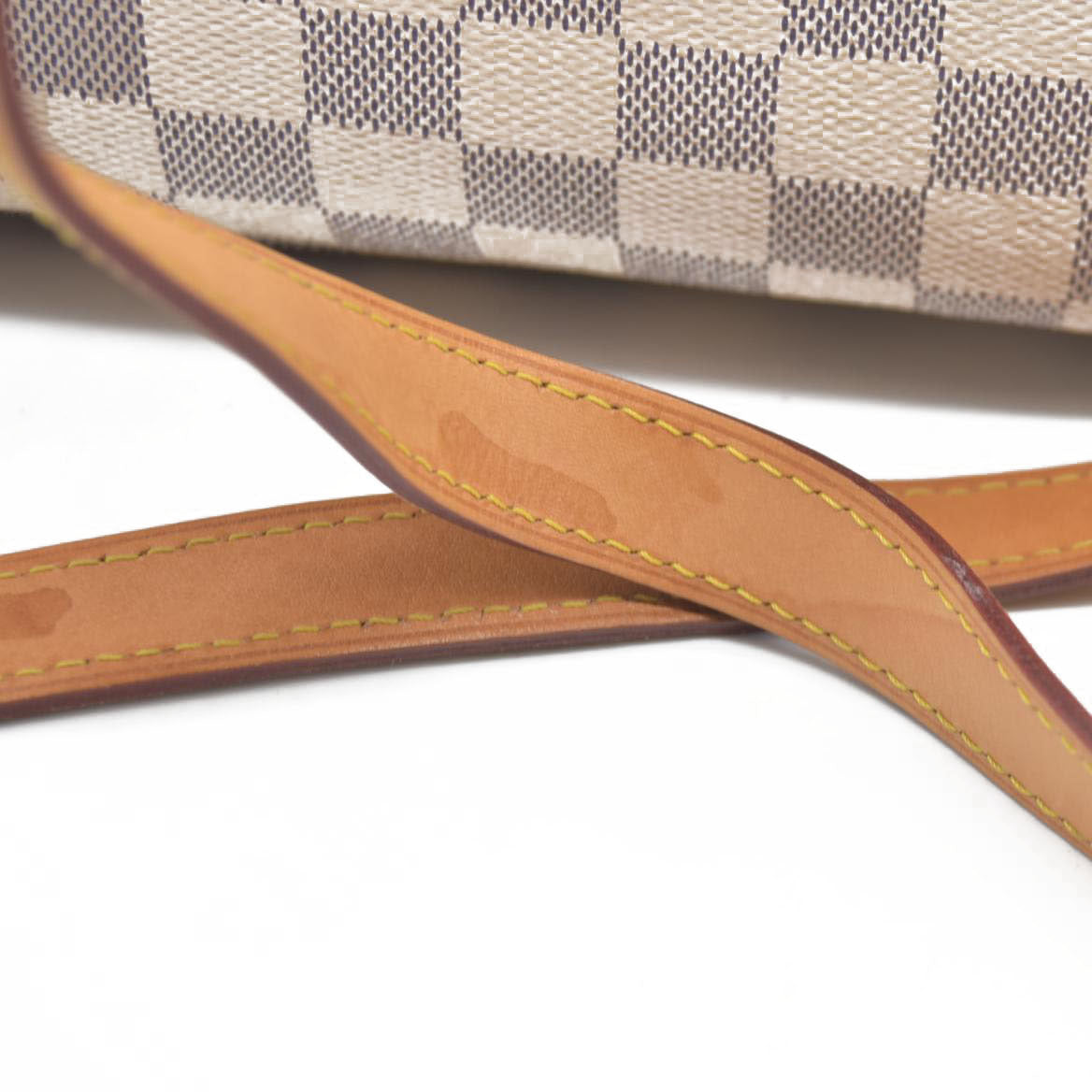 $2400 Louis Vuitton  Damier Azur Sperone Backpack 2016