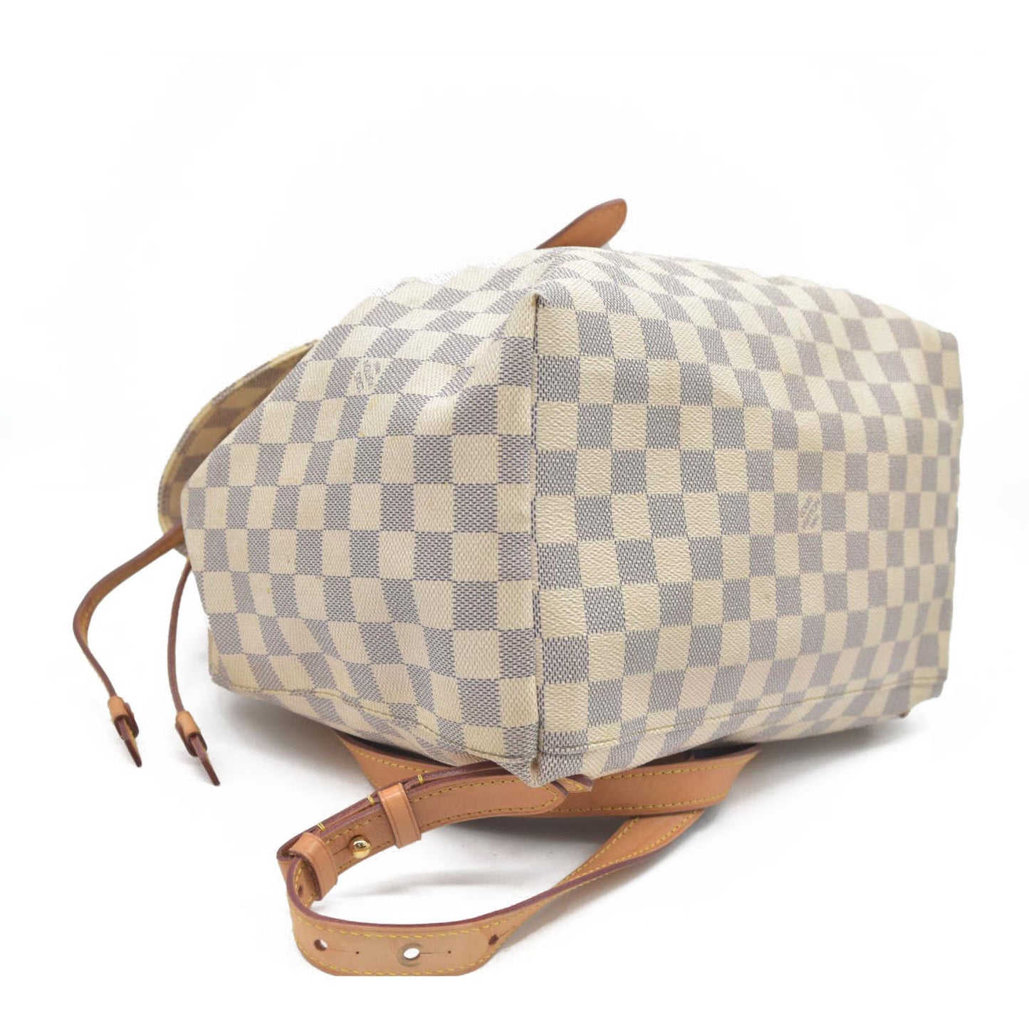 $2400 Louis Vuitton  Damier Azur Sperone Backpack 2016