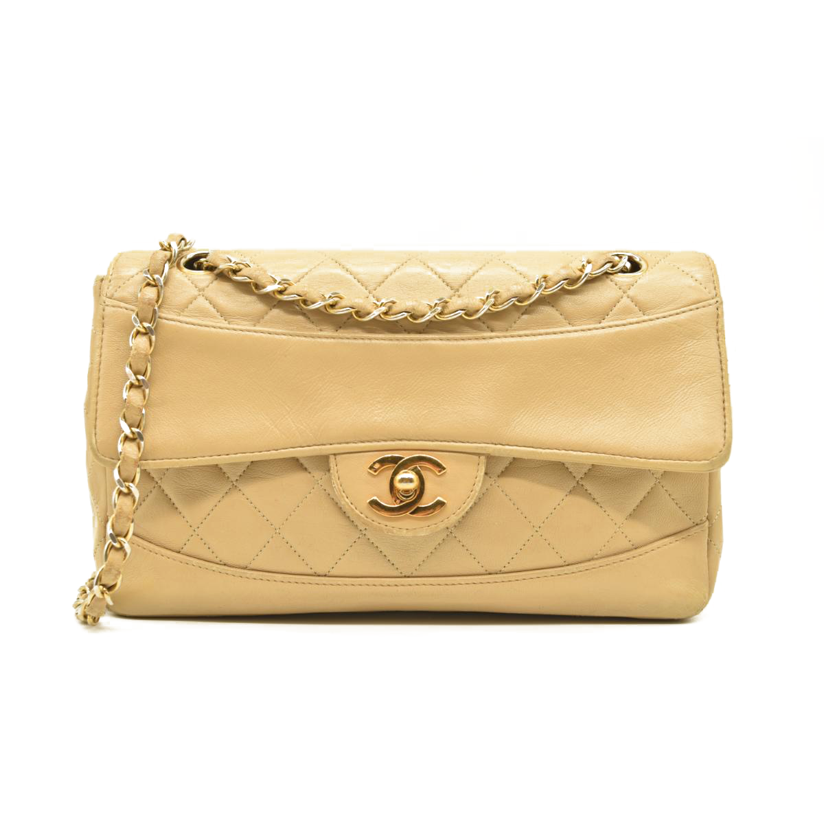 CHANEL Quilted CC Flap Shoulder Bag 1*