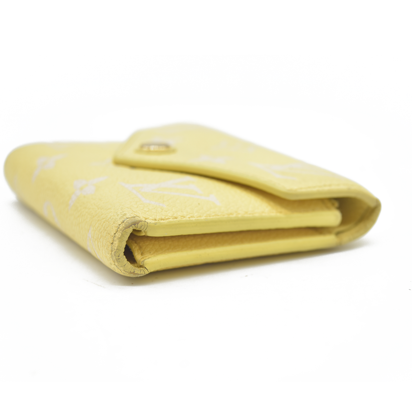Louis Vuitton  Empreinte Monogram Victorine Wallet Lemon Curd RFID