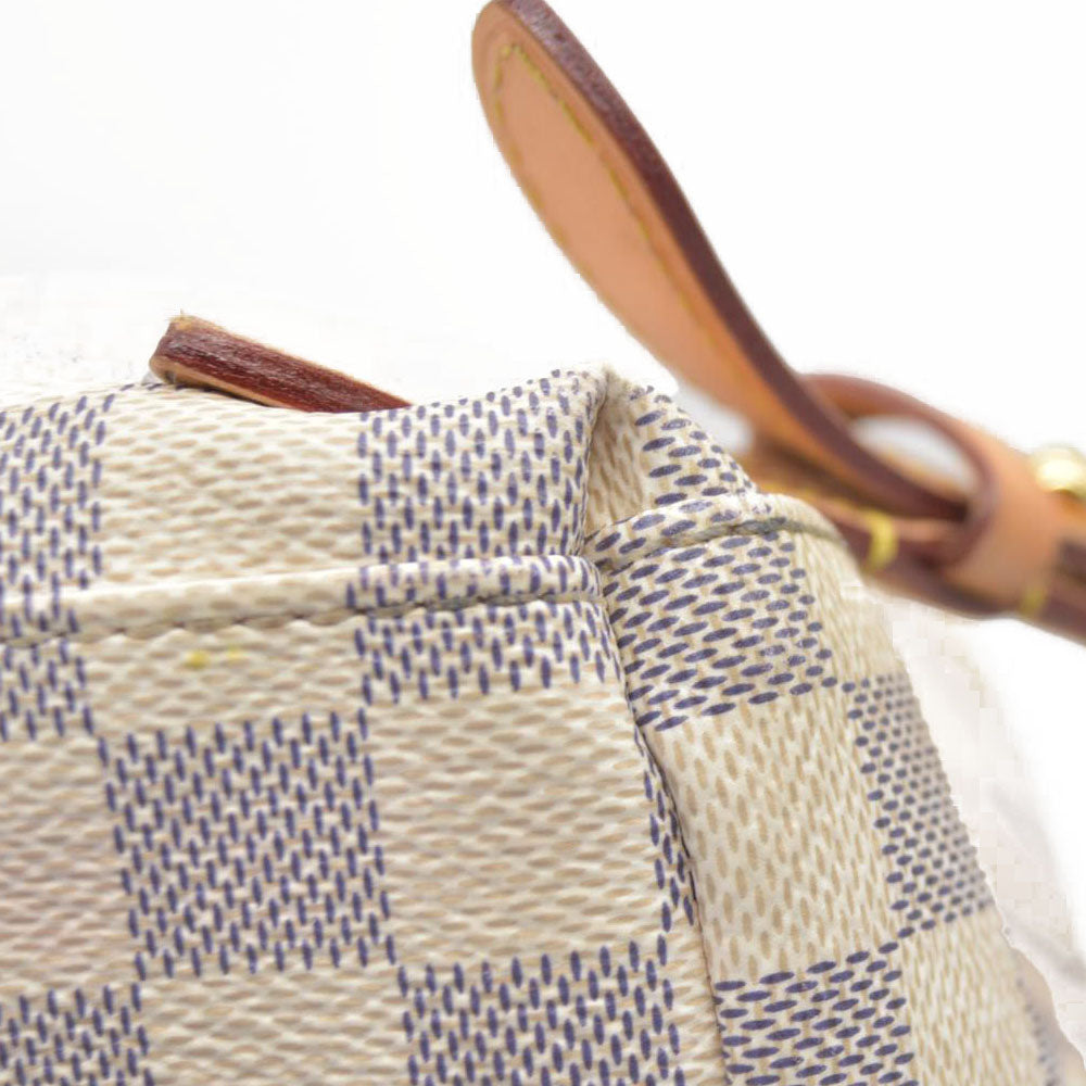 $2400 Louis Vuitton  Damier Azur Sperone Backpack 2016