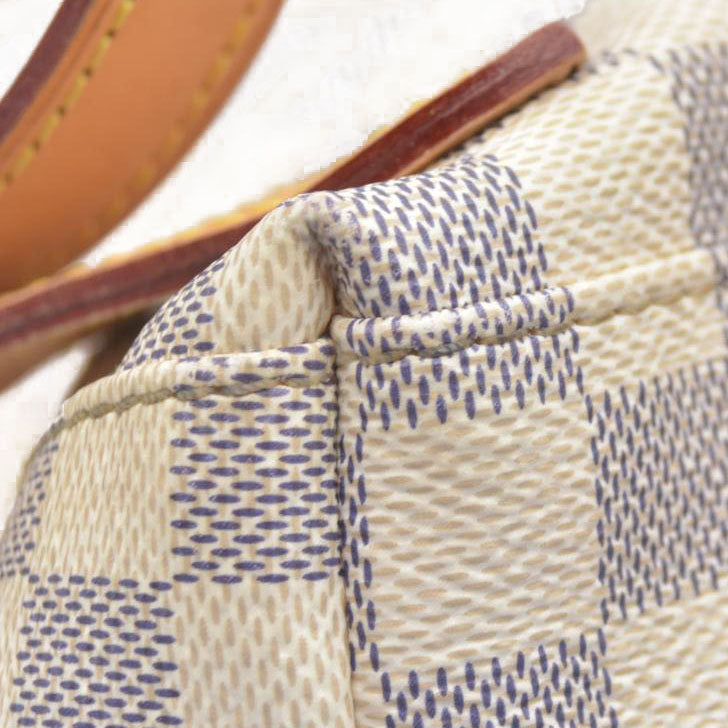 $2400 Louis Vuitton  Damier Azur Sperone Backpack 2016