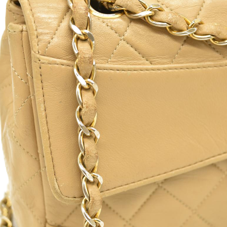 CHANEL Quilted CC Flap Shoulder Bag 1*