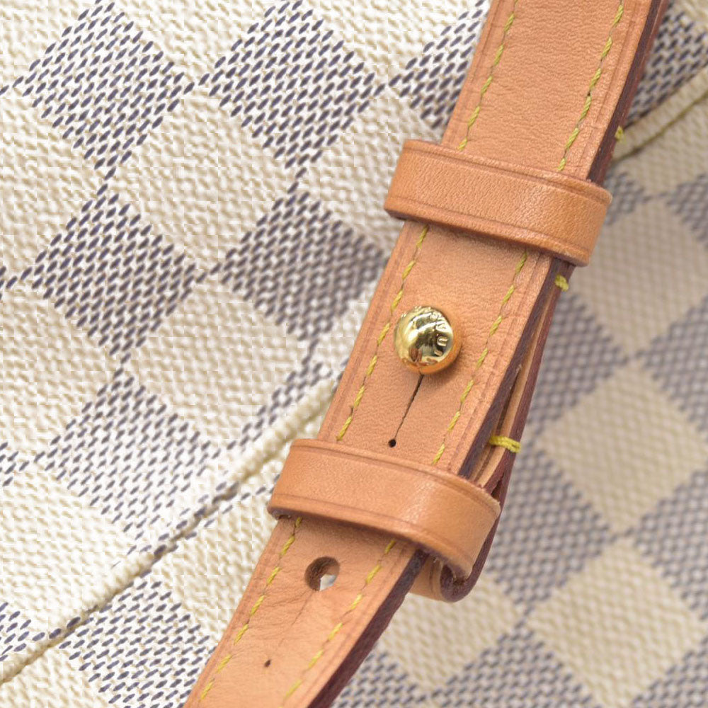 $2400 Louis Vuitton  Damier Azur Sperone Backpack 2016