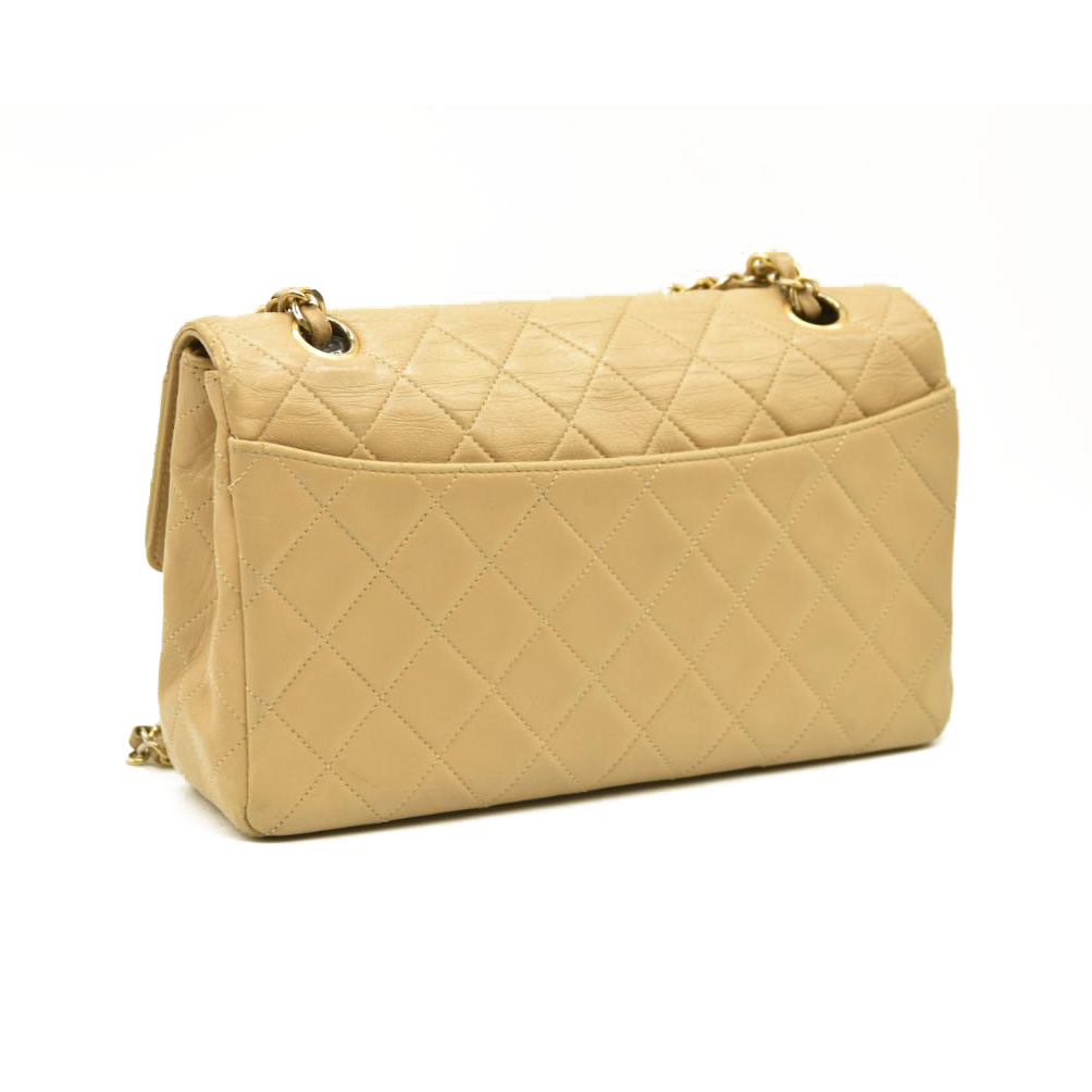 CHANEL Quilted CC Flap Shoulder Bag 1*