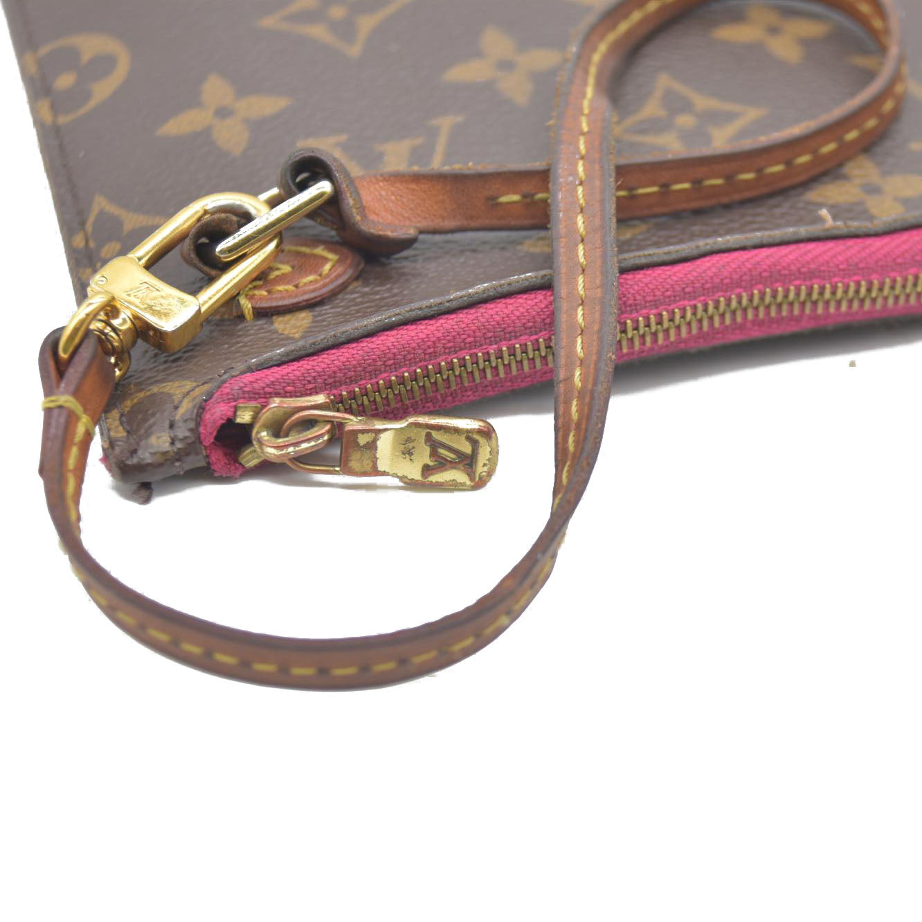 Louis Vuitton Neverfull MM Monogram with Pivoine Interior and Pouch SD1197