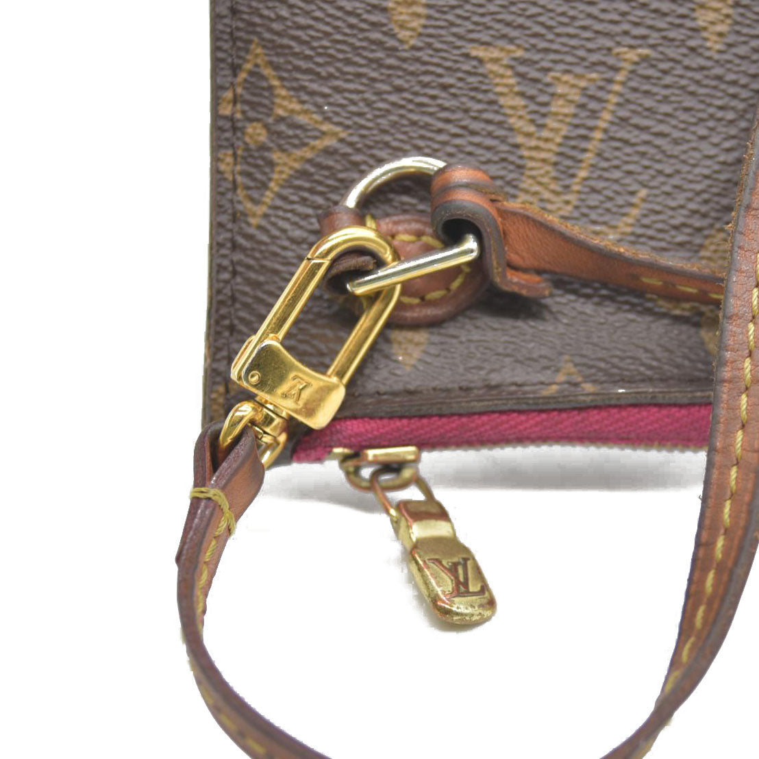 Louis Vuitton Neverfull MM Monogram with Pivoine Interior and Pouch SD1197