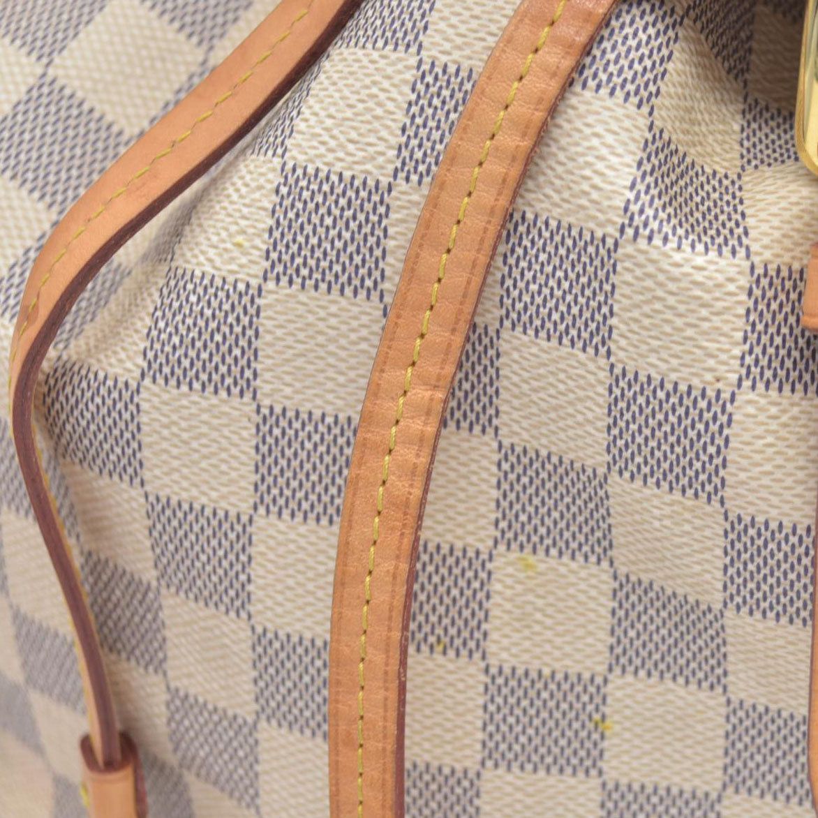 $2400 Louis Vuitton  Damier Azur Sperone Backpack 2016