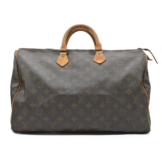 $1690 Louis Vuitton Monogram Speedy 40 SA841