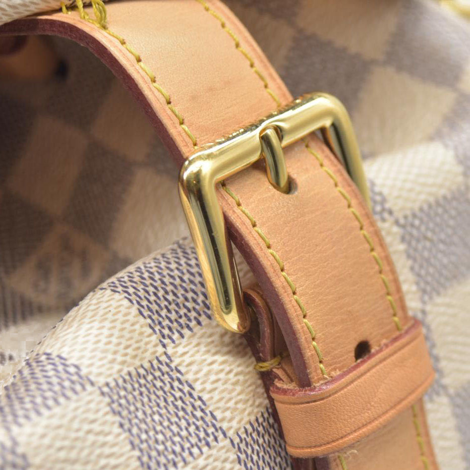 $2400 Louis Vuitton  Damier Azur Sperone Backpack 2016