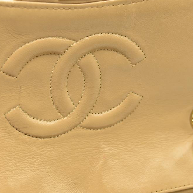 CHANEL Quilted CC Flap Shoulder Bag 1*