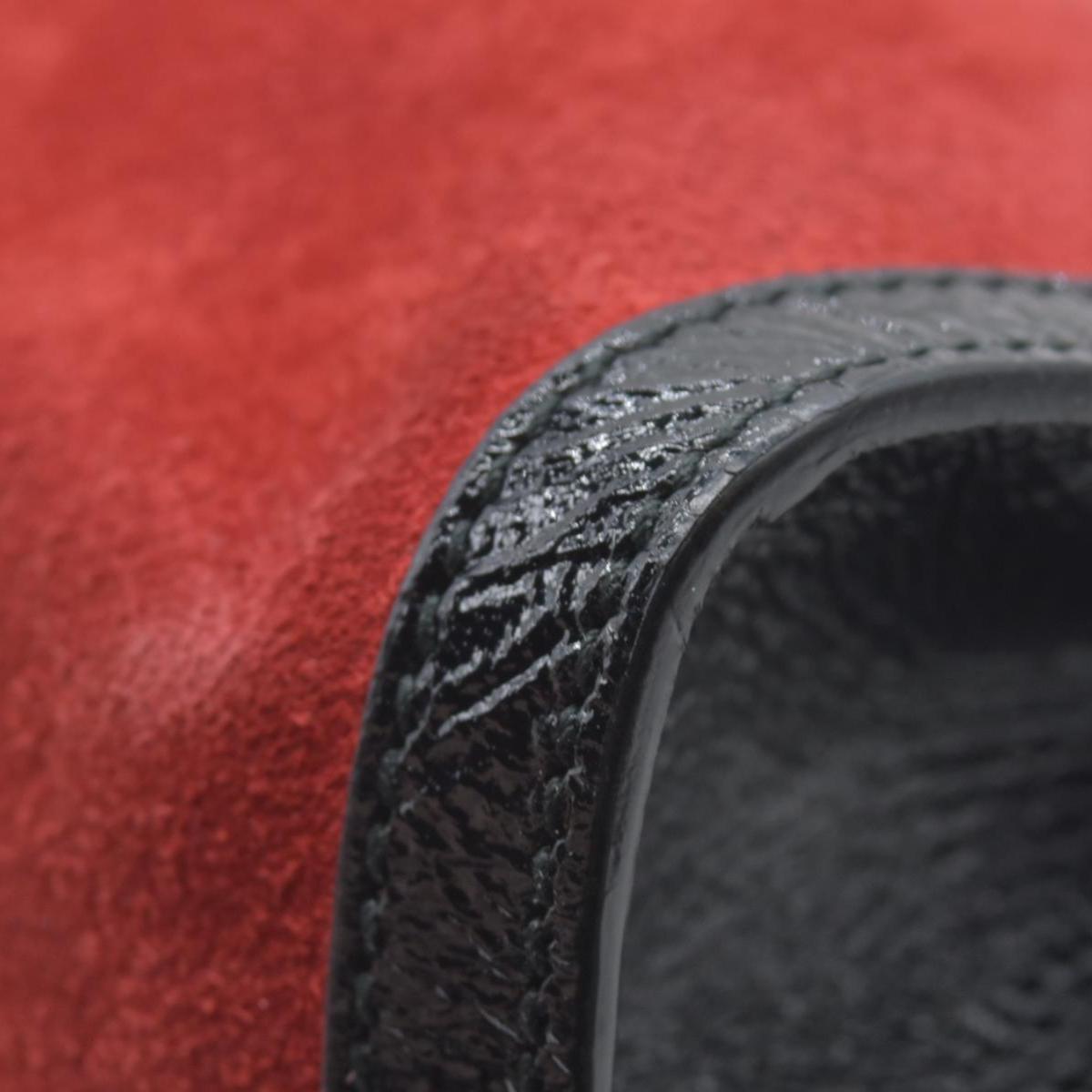 $2050 Gucci Double G Ophidia Small Suede Red