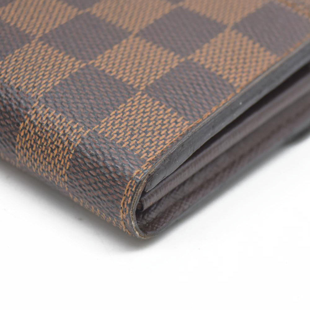 $775 Louis VuittonDamier Ebene Sarah Wallet NM  CA1186