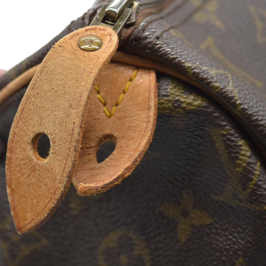 $1690 Louis Vuitton Monogram Speedy 40 SA841