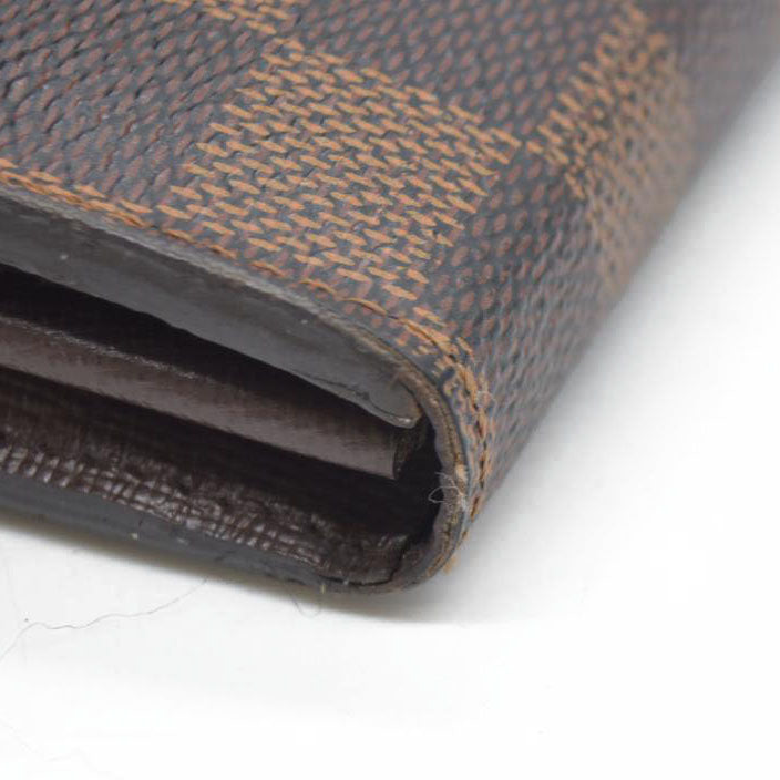 $775 Louis VuittonDamier Ebene Sarah Wallet NM  CA1186