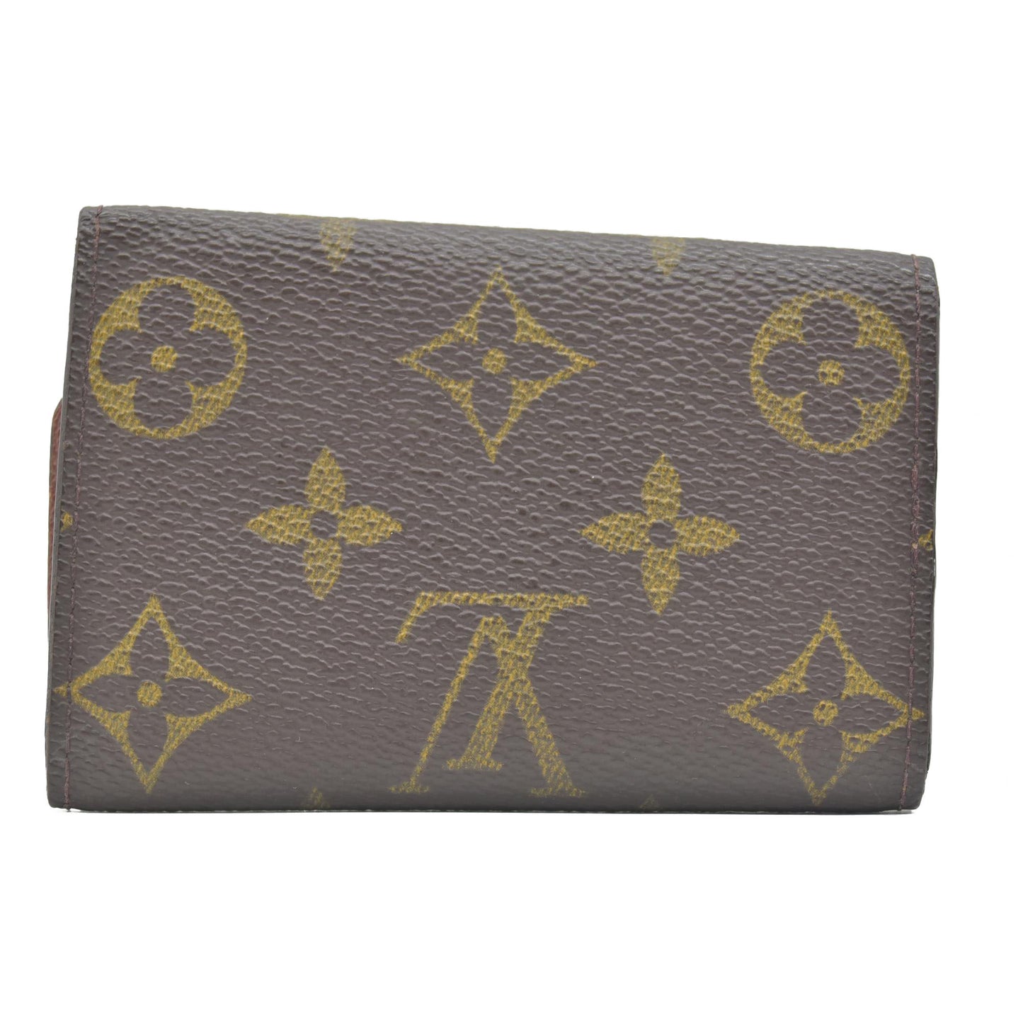 $345 Louis Vuitton Monogram Multicles 6 Ring Key Case Brown SD0091