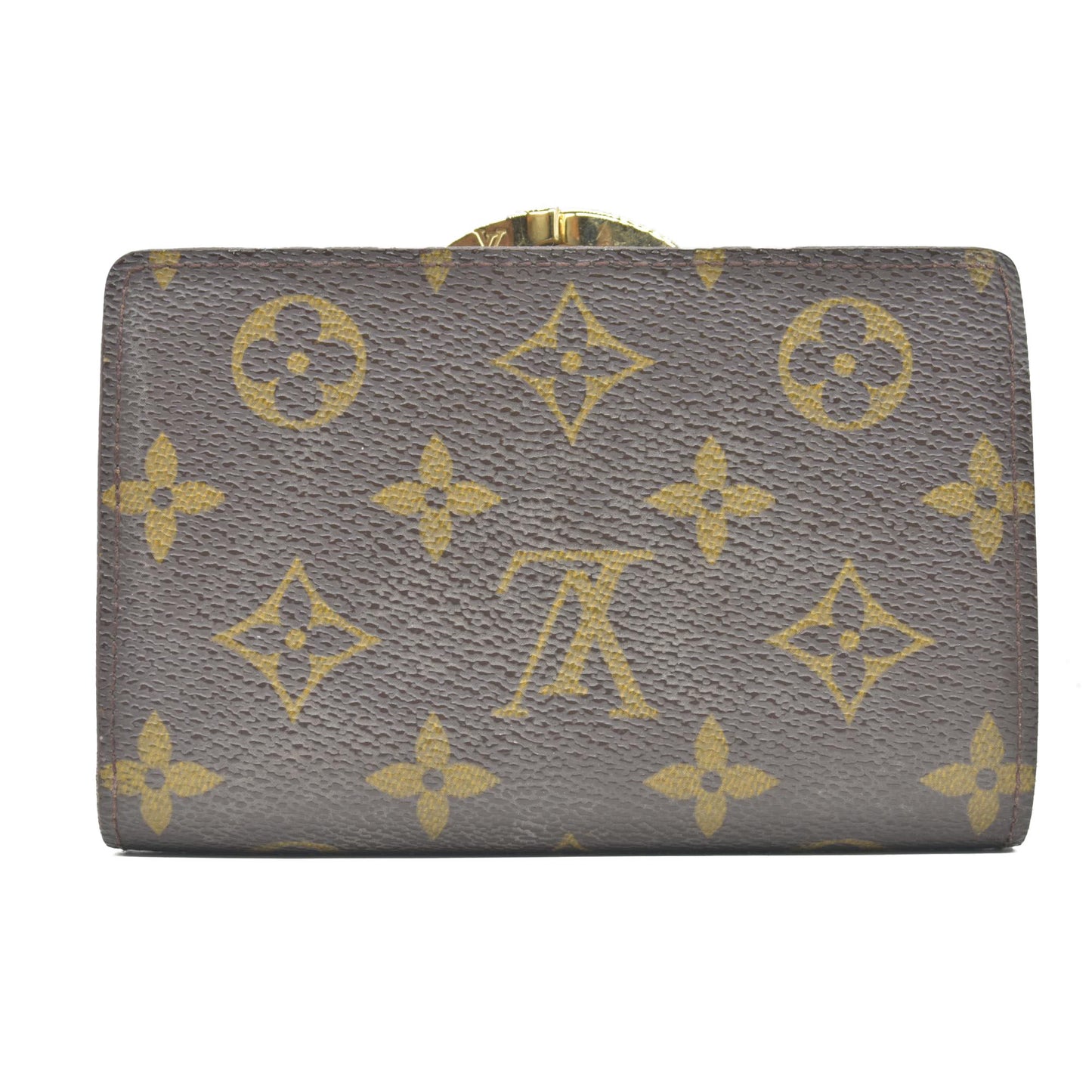 $750 1998 Louis Vuitton Monogram Porte Monnaie Billets Viennois Bifold Wallet MI1918