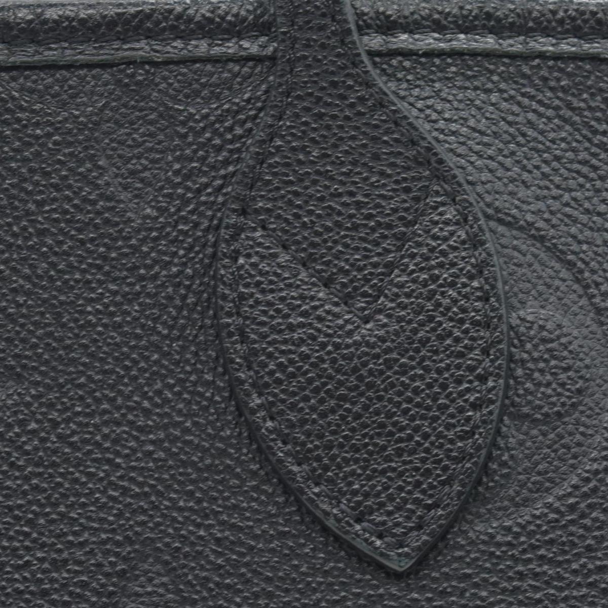 $2940 Louis Vuitton LV Monogram Neverfull  MM Empreinte Black Tote