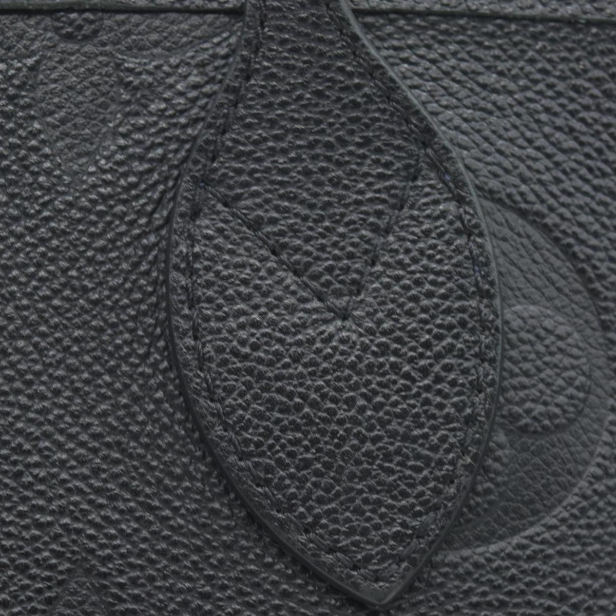 $2940 Louis Vuitton LV Monogram Neverfull  MM Empreinte Black Tote