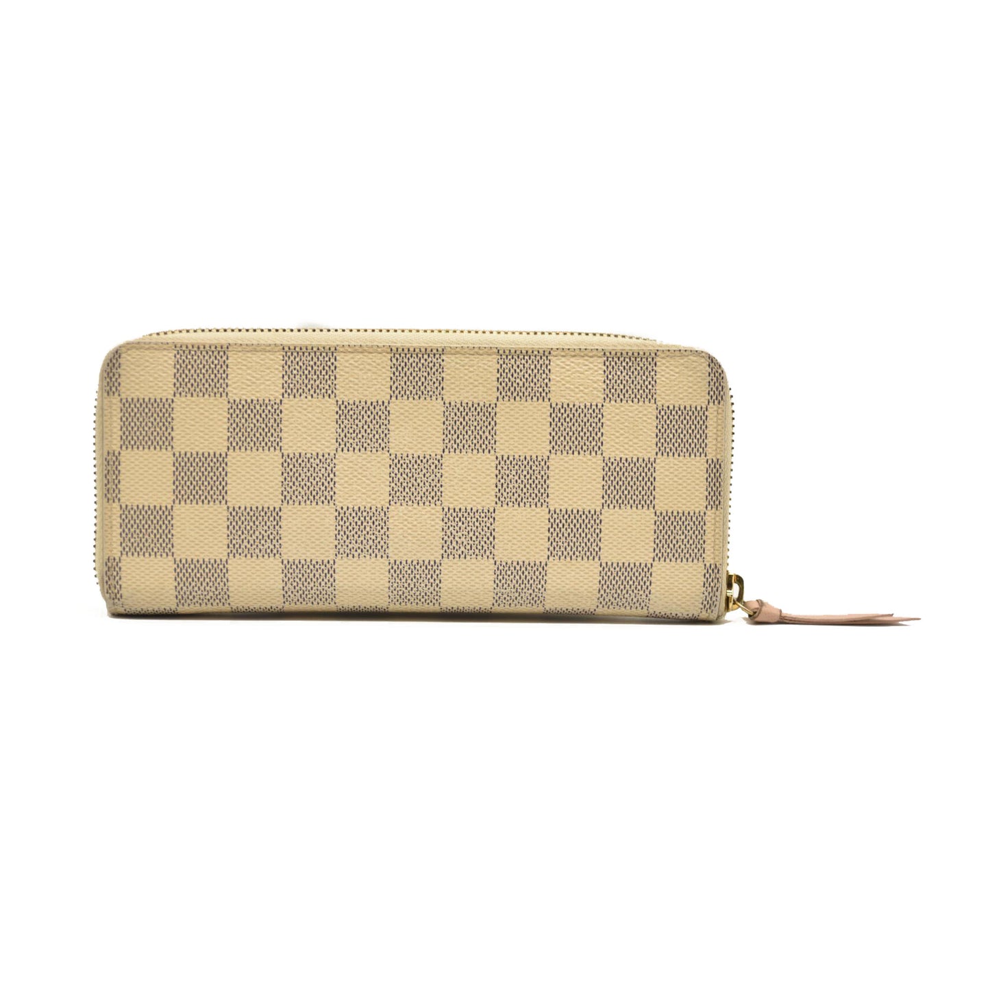 LOUIS VUITTON Damier Azur Clemence Wallet Rose Ballerine GI2116