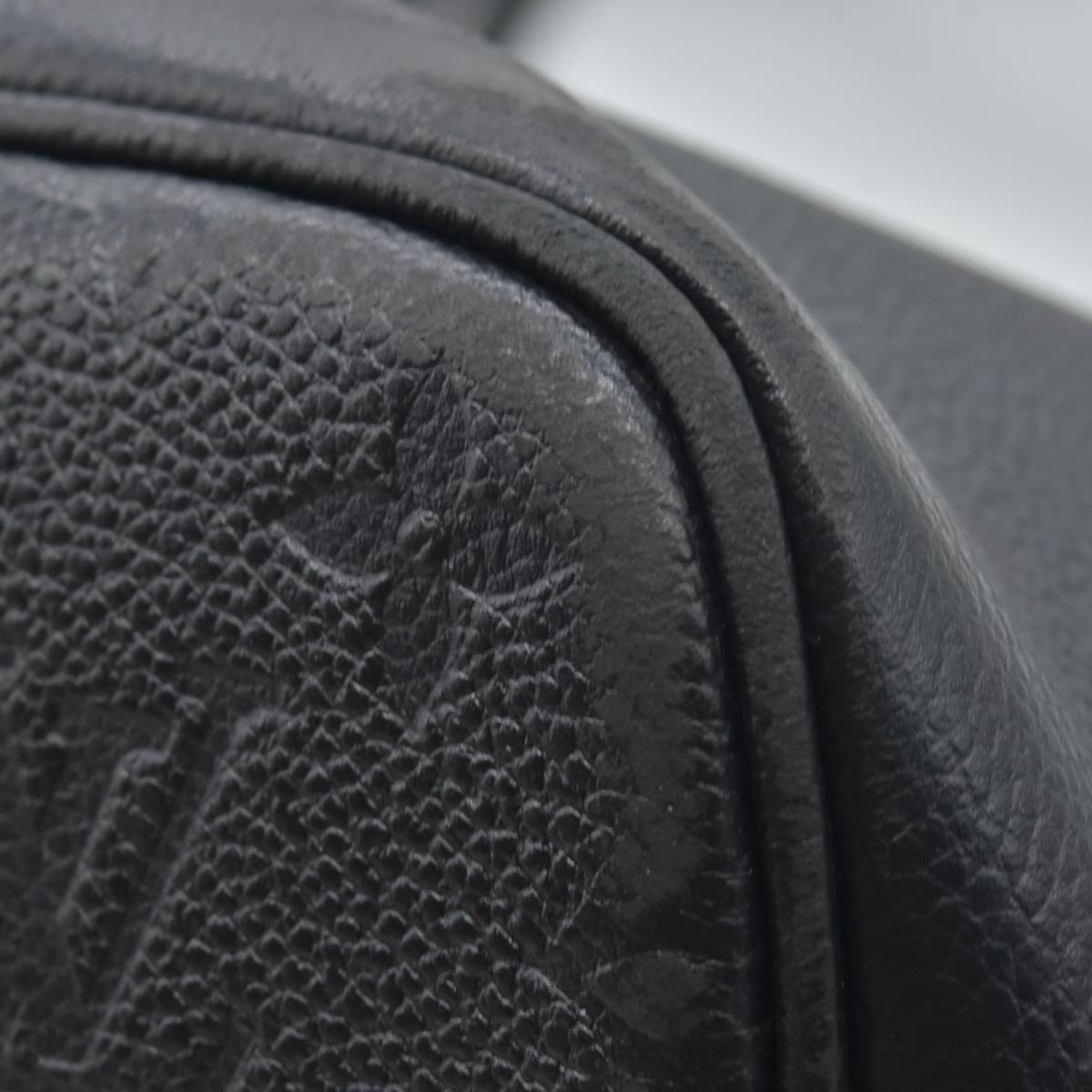 $2940 Louis Vuitton LV Monogram Neverfull  MM Empreinte Black Tote
