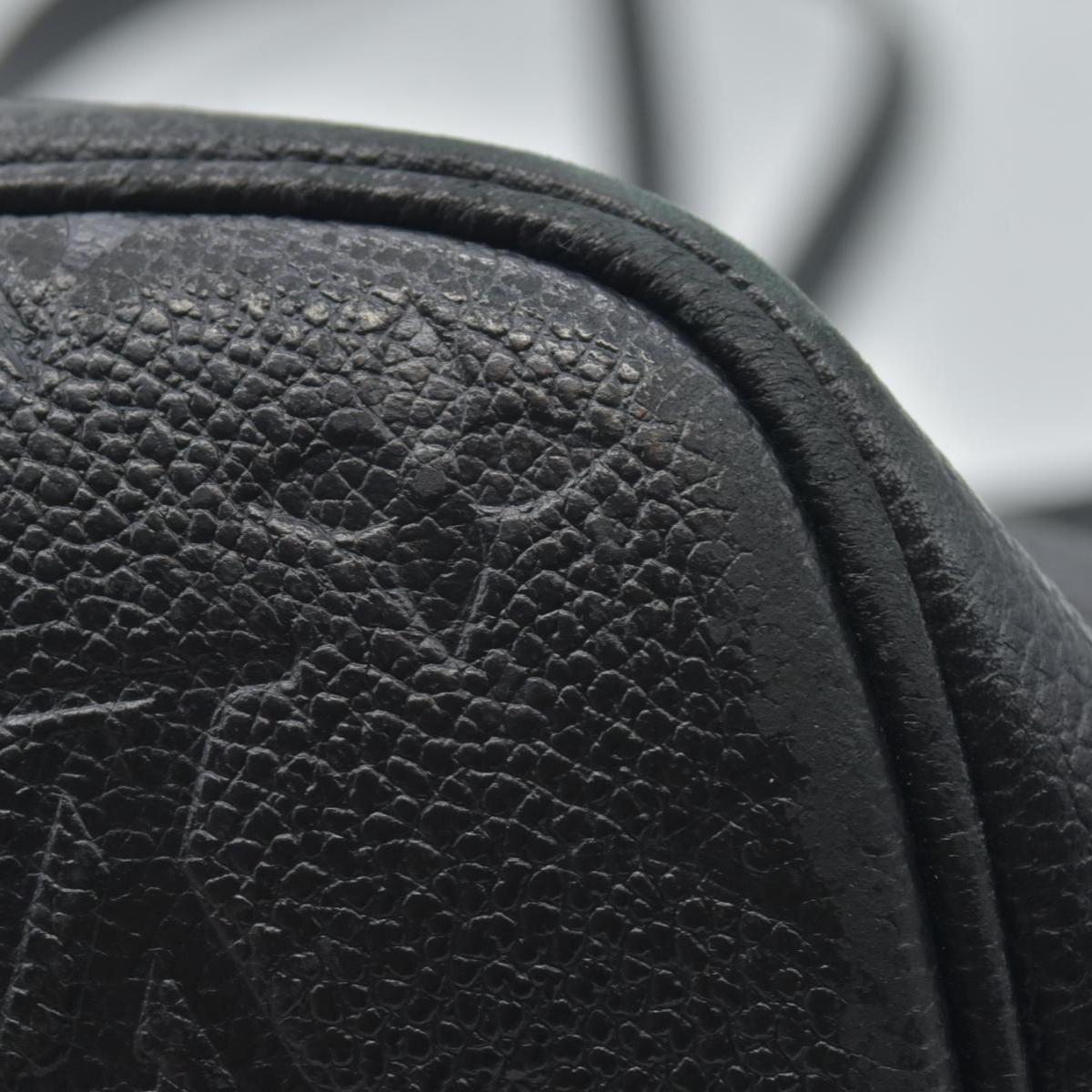 $2940 Louis Vuitton LV Monogram Neverfull  MM Empreinte Black Tote