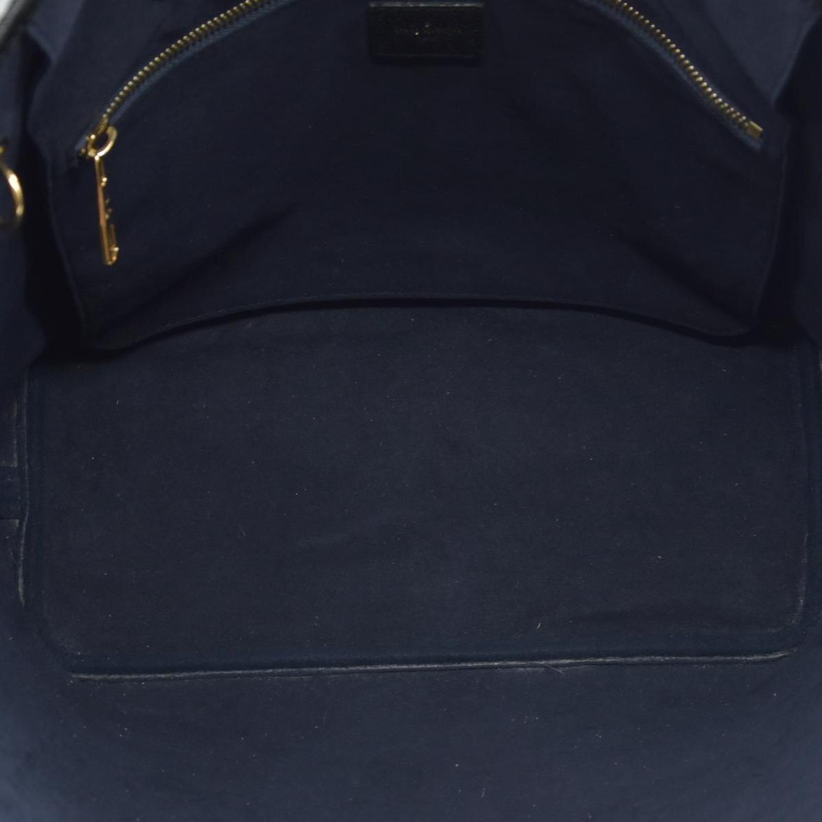$2940 Louis Vuitton LV Monogram Neverfull  MM Empreinte Black Tote