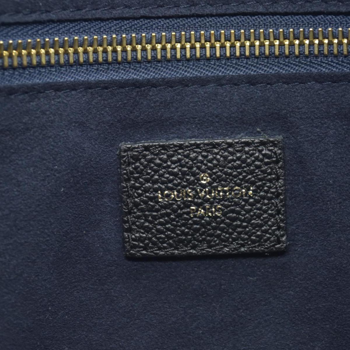 $2940 Louis Vuitton LV Monogram Neverfull  MM Empreinte Black Tote