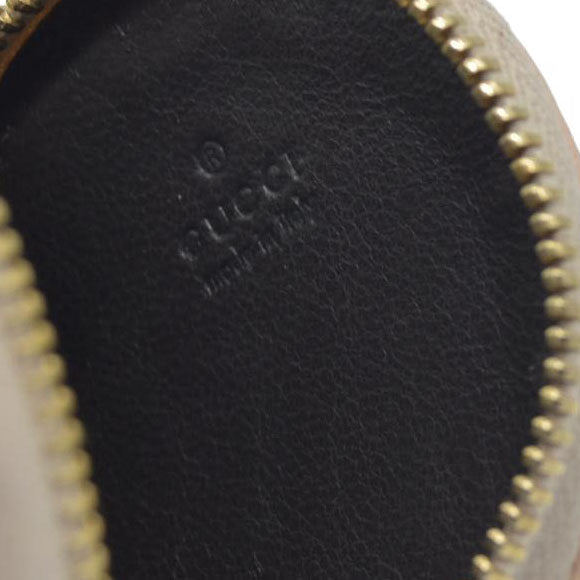 $480 Gucci GG Canvas Heart Coin Purse