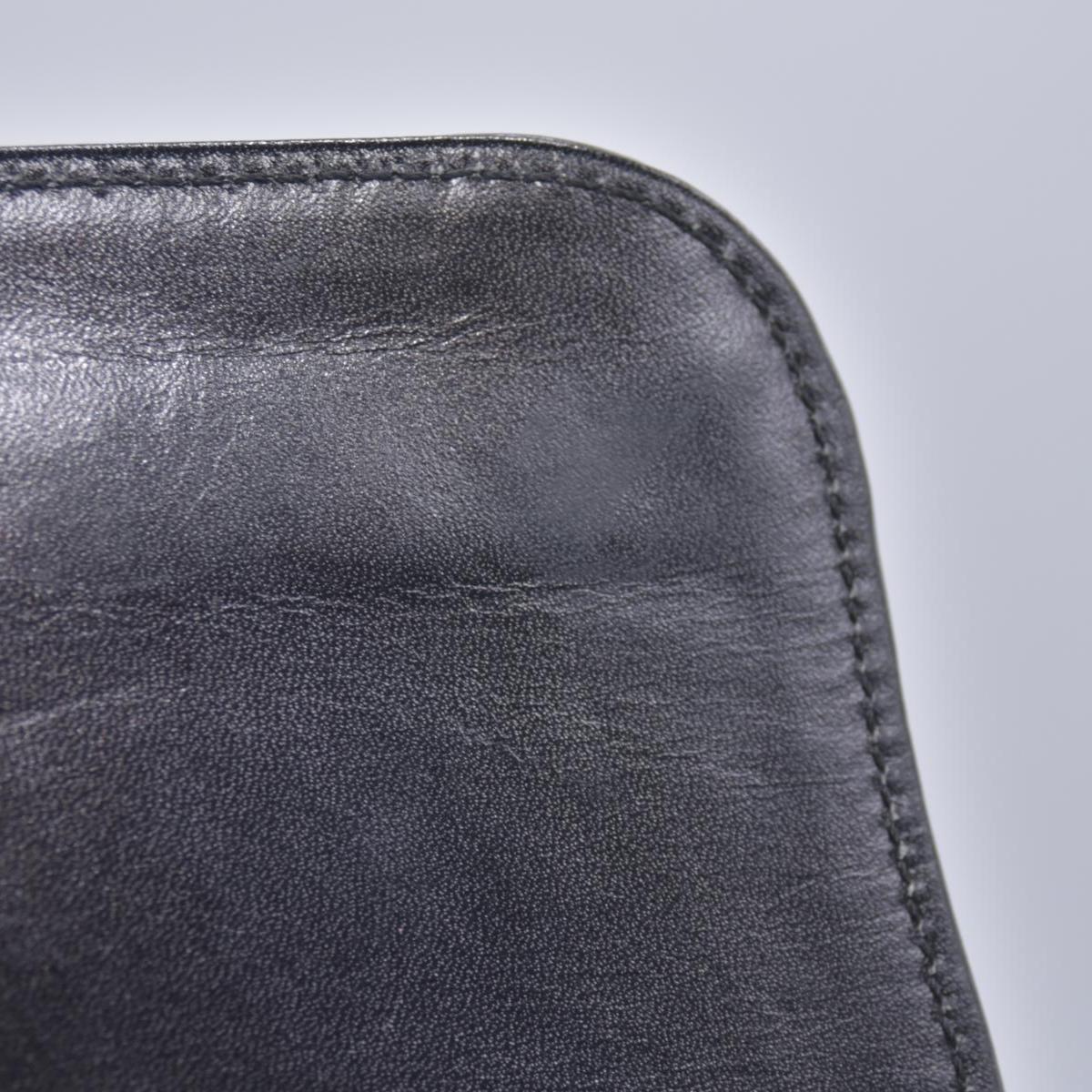 GIVENCHY Smooth Calfskin 4G Logo Flap Crossbody Bag Black CONSIGNMENT 10021186