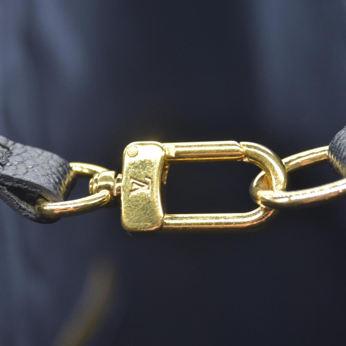 $2940 Louis Vuitton LV Monogram Neverfull  MM Empreinte Black Tote