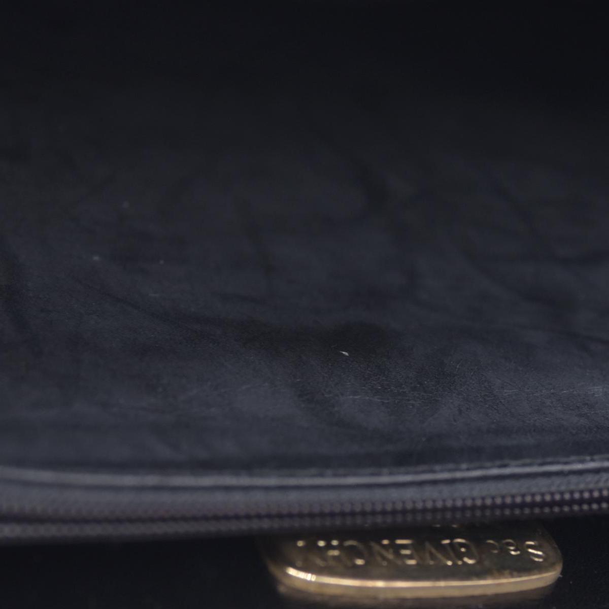 GIVENCHY Smooth Calfskin 4G Logo Flap Crossbody Bag Black CONSIGNMENT 10021186