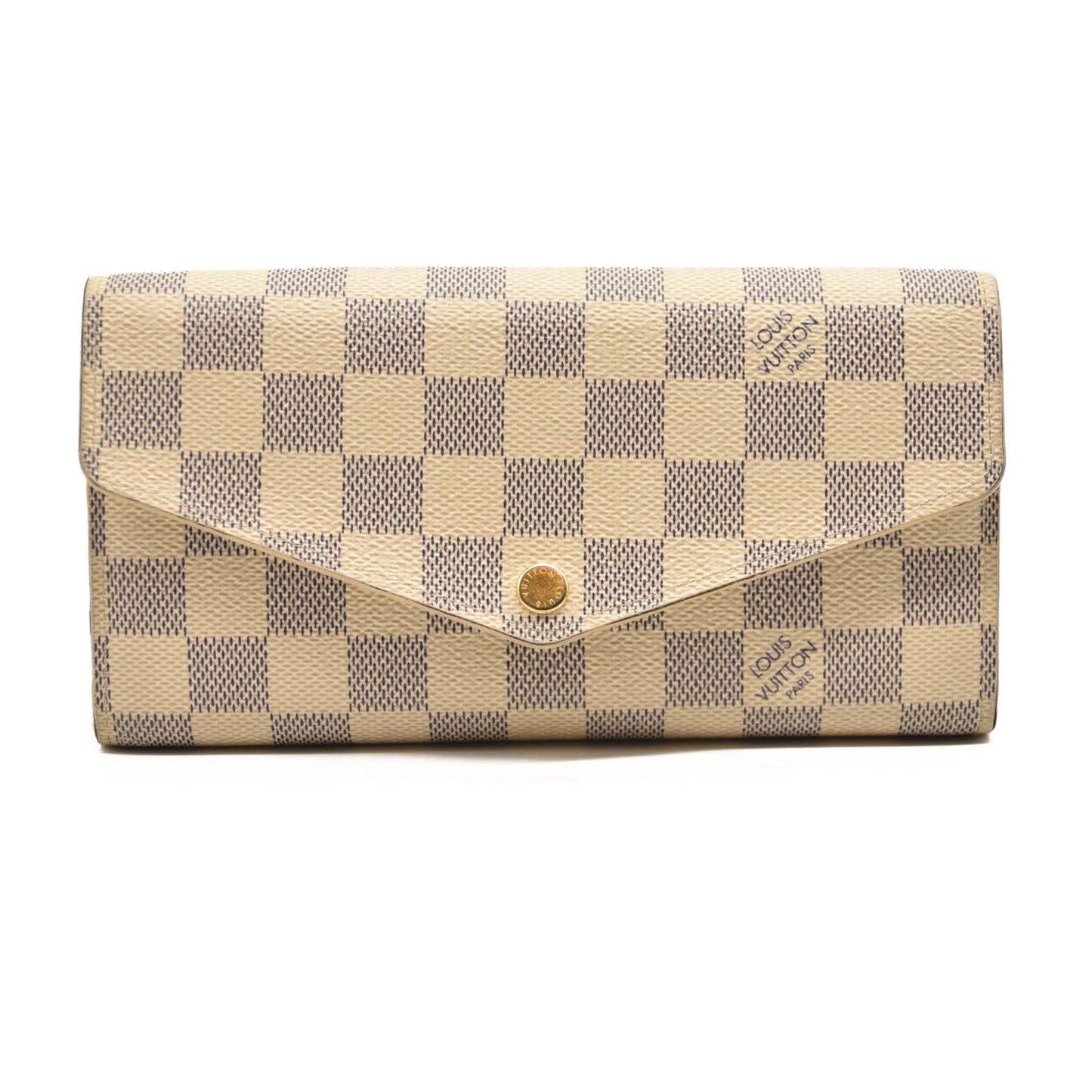 LOUIS VUITTON Damier Azur Sarah Wallet NM