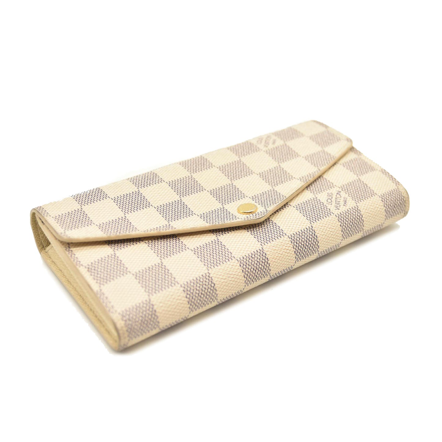 LOUIS VUITTON Damier Azur Sarah Wallet NM