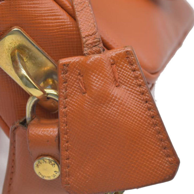 $750 Prada Saffiano Lux Mini Crossbody Bag