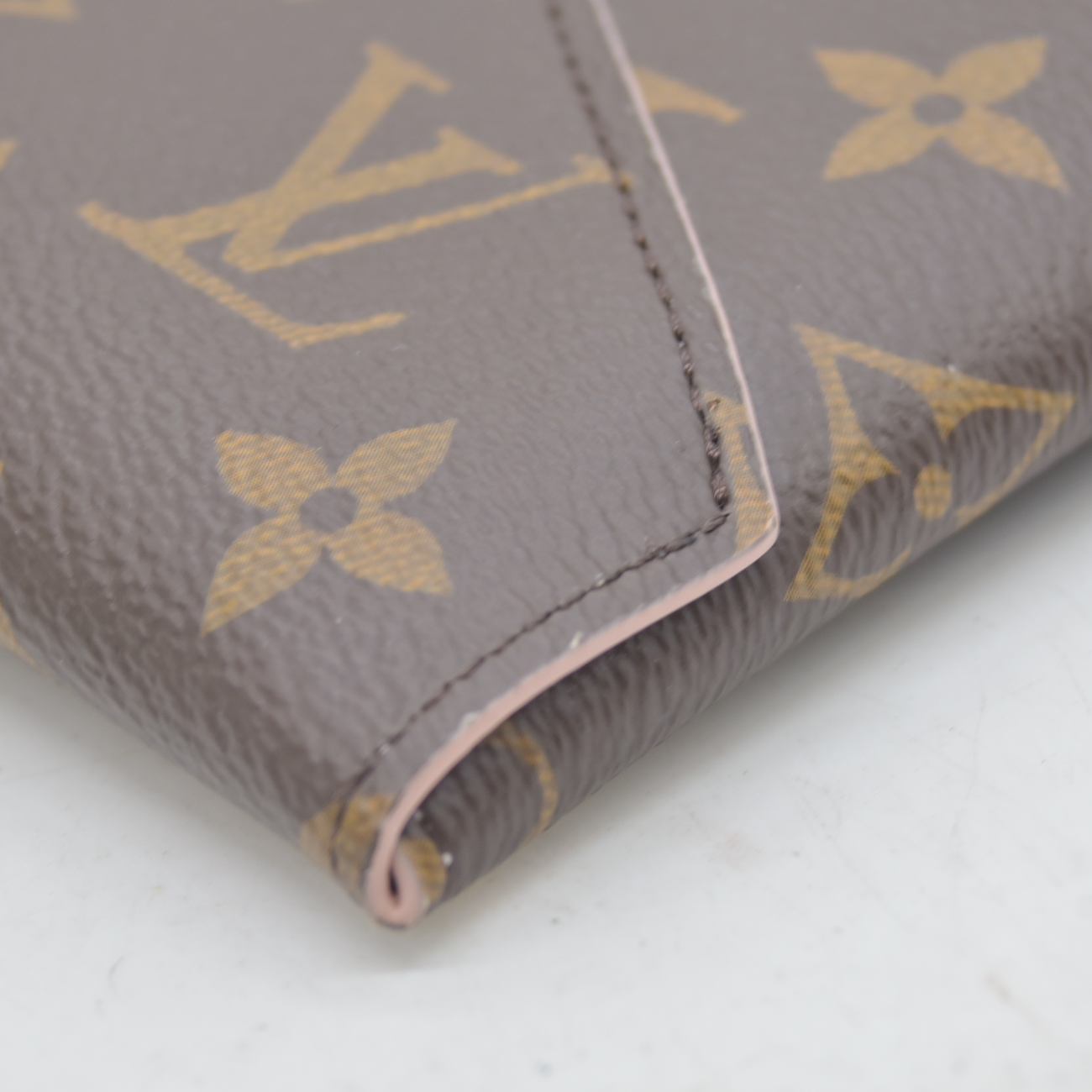2018 LOUIS VUITTON Monogram Large Kirigami Pochette Insert Rose Ballerine SP1178
