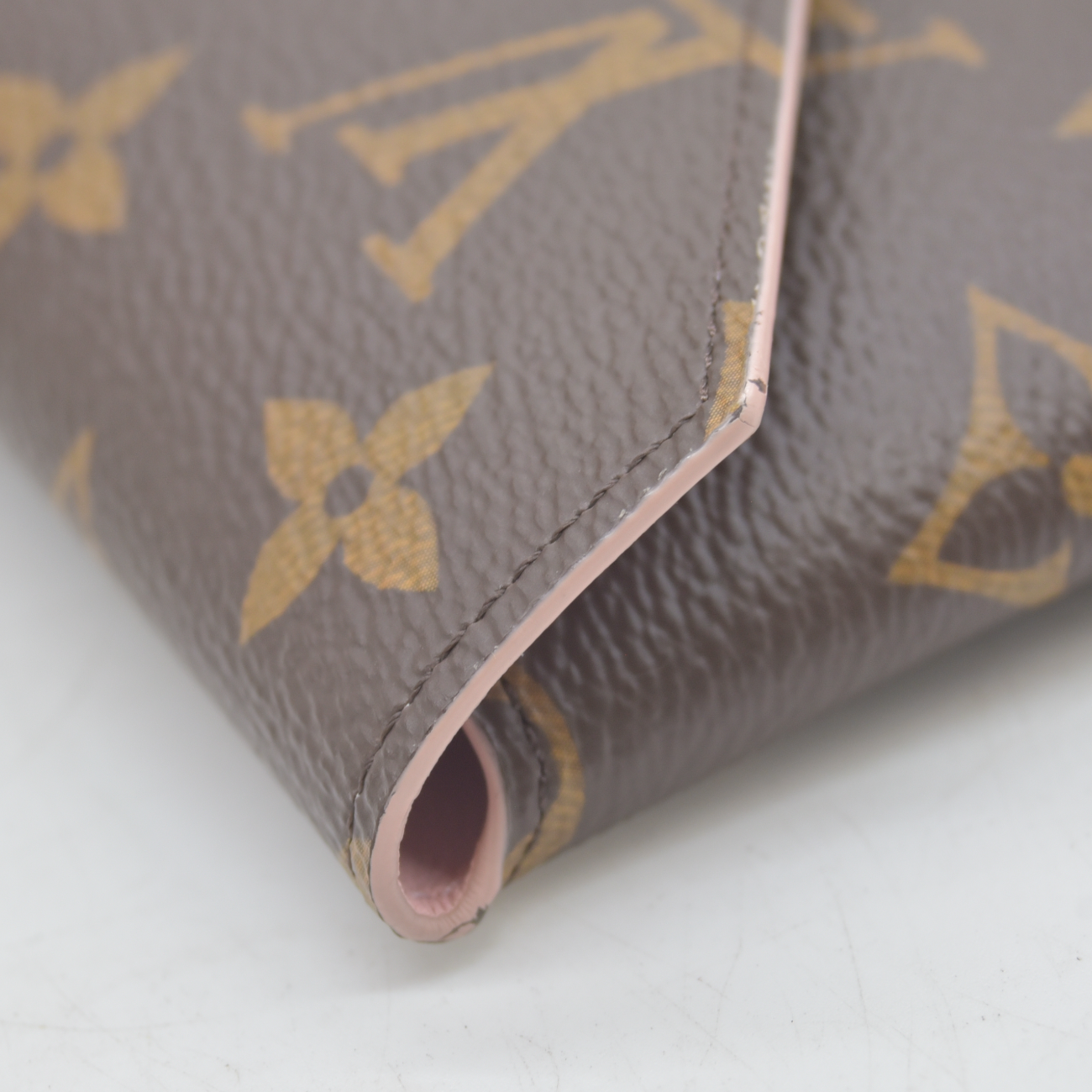2018 LOUIS VUITTON Monogram Large Kirigami Pochette Insert Rose Ballerine SP1178