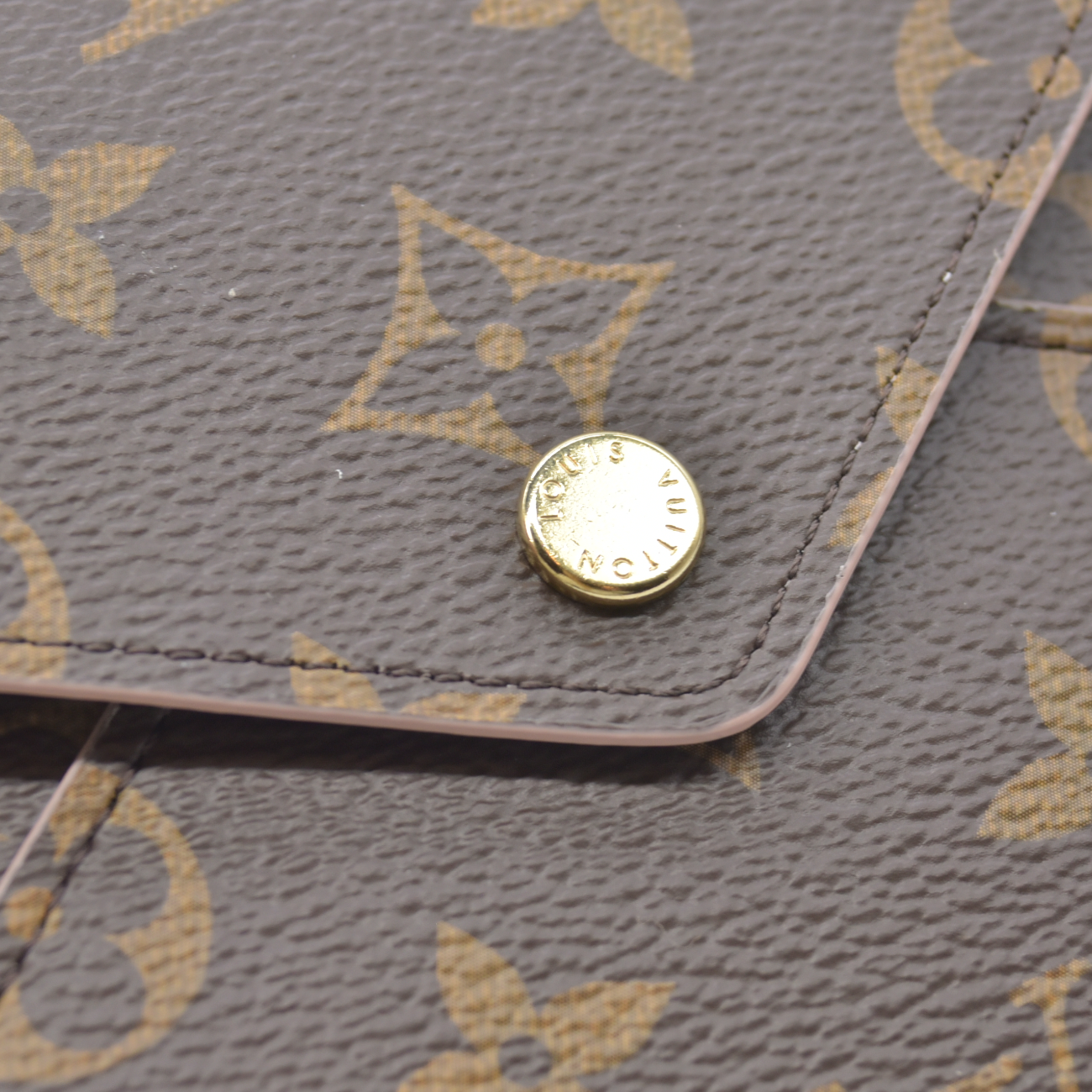 2018 LOUIS VUITTON Monogram Large Kirigami Pochette Insert Rose Ballerine SP1178