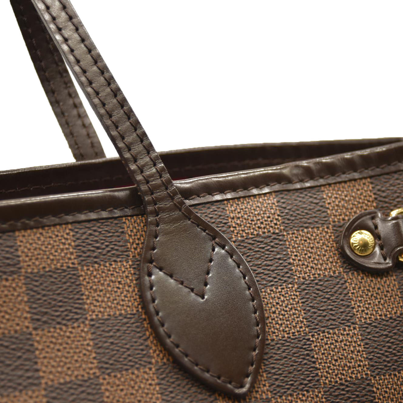 LOUIS VUITTON Damier Ebene Neverfull PM  MB1048