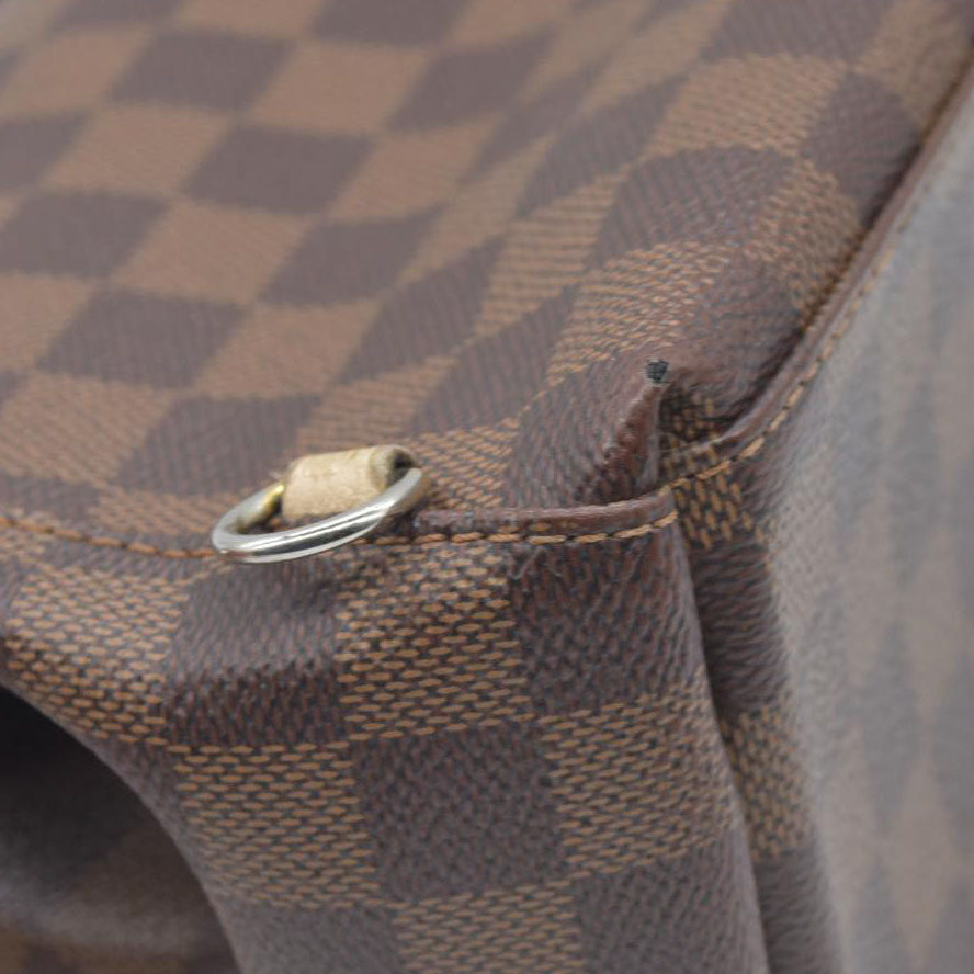 $2240 Louis Vuitton Damier Ebene Clapton SR0189 2019