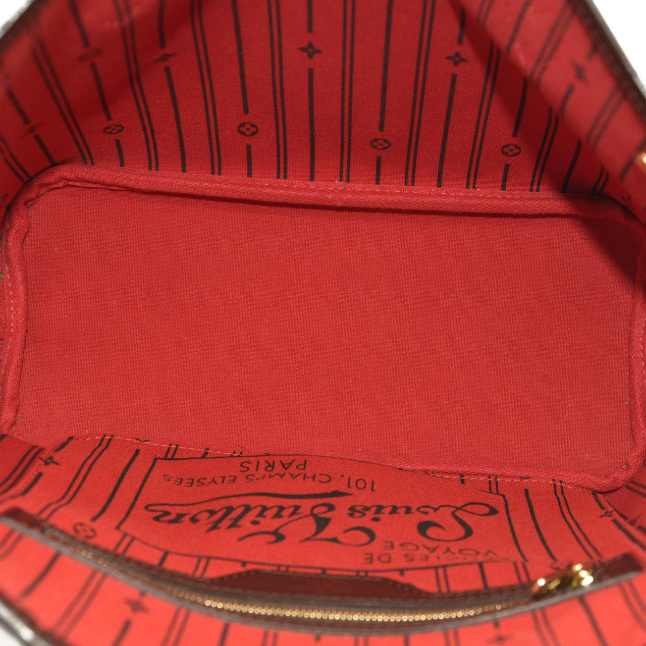 LOUIS VUITTON Damier Ebene Neverfull PM  MB1048