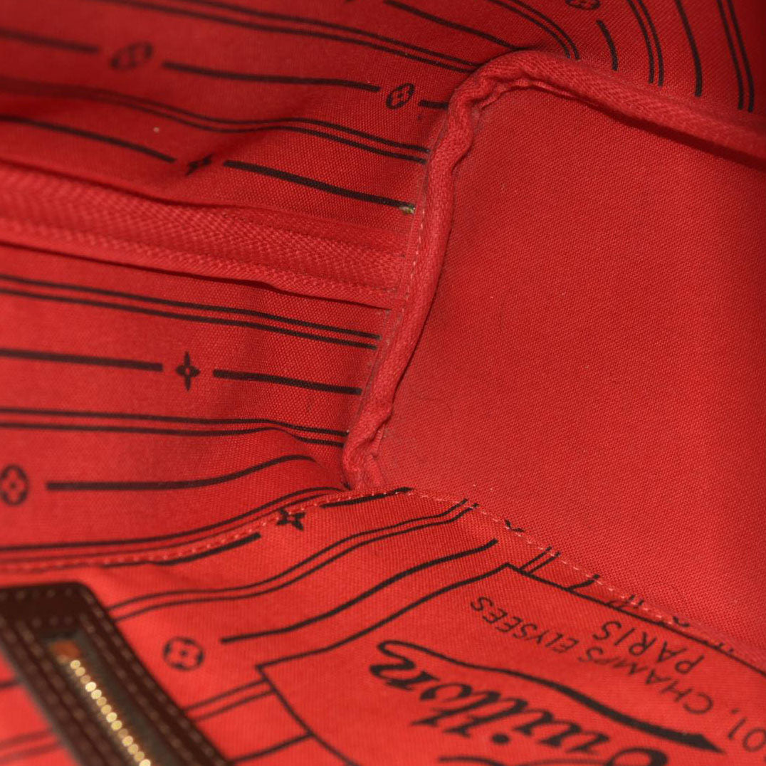 LOUIS VUITTON Damier Ebene Neverfull PM  MB1048