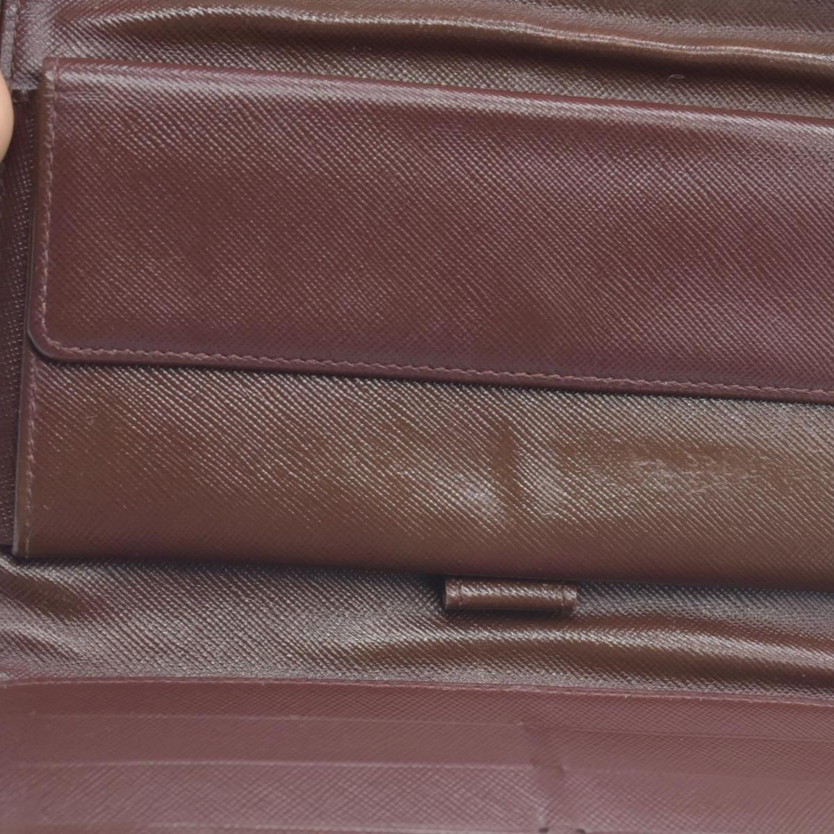 $770 LOUIS VUITTON 2002 Mini Monogram Porte Tresor International Wallet Cherry CA0072 CONSIGNMENT