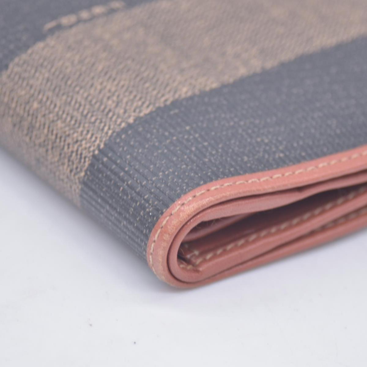 Fendi Vintage Pequin Wallet CONSIGNMENT