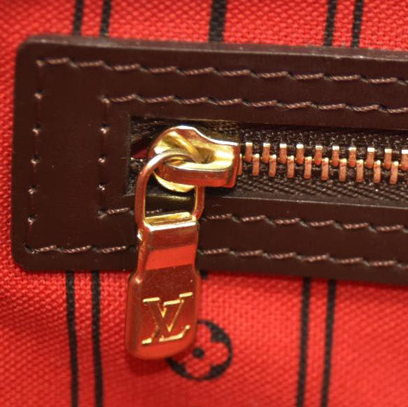 LOUIS VUITTON Damier Ebene Neverfull PM  MB1048