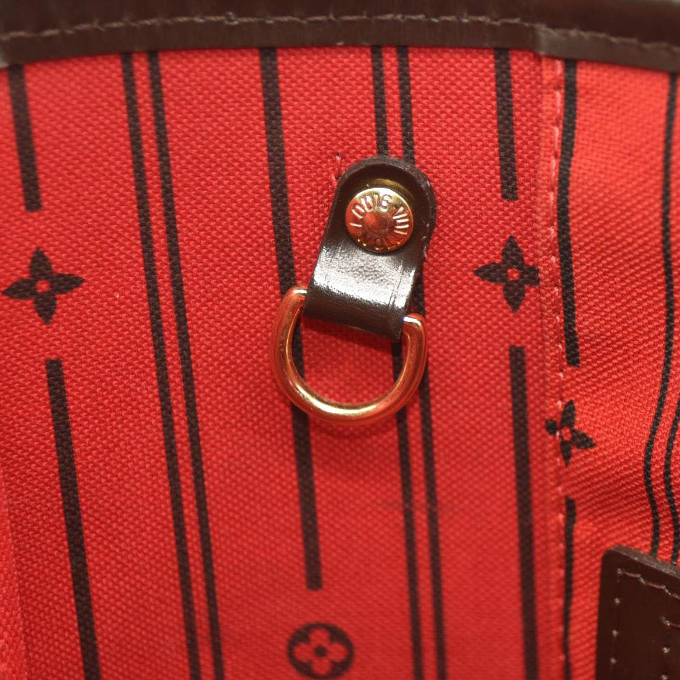 LOUIS VUITTON Damier Ebene Neverfull PM  MB1048